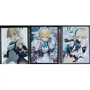 蔚藍檔案飛鳥馬朱鷺角色收集卡套組03（一組3張）