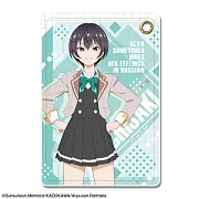 不時輕聲地以俄語遮羞的鄰座艾莉同學皮質感票卡夾：茅咲