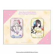 不時輕聲地以俄語遮羞的鄰座艾莉同學方形胸章組ROUND1