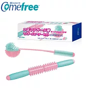 【Comefree 康芙麗】馬卡龍玩色按摩組(元氣搖搖棒+強力美體滾輪)CF3347
