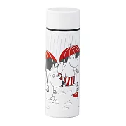 【日本YAMAKA】Moomin嚕嚕米真空迷你保溫瓶140ml ‧ 雨天