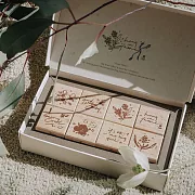 【Meow Illustration】花草印章套組 - Good Vibes Only(8入組)