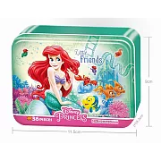 Disney Princess 小美人魚(2)鐵盒拼圖36片