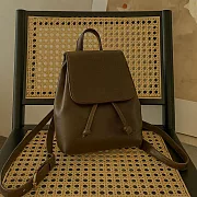 【MISUÉ】美式復古雙肩小包/後背包/PU皮質感/通勤休閒百搭