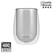 【美國康寧】Snapware PYREX 暮光耐熱雙層玻璃杯480ml