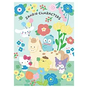 Sanrio characters花花快樂馬拼圖520片