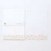 【日本Wa-Life】紙福一刻｜翠sui 美濃和紙信紙 ‧ 麻葉紋樣