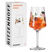 【德國 RITZENHOFF】夏季高峰系列─ 花果仙子高腳水晶杯 / 544ml