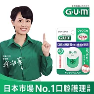 GUM 牙周護理牙線(含蠟膨脹型)40M