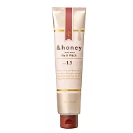 【&honey】 蜂蜜亮澤修護髮膜1.5 130g