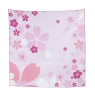 [星巴克]粉櫻飛舞包巾