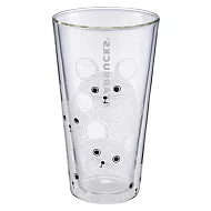 [星巴克]玉鼠團圓雙層玻璃杯