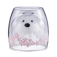 [星巴克]狗狗賞櫻雙層玻璃杯