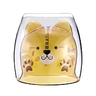 [星巴克]石虎造型雙層玻璃杯