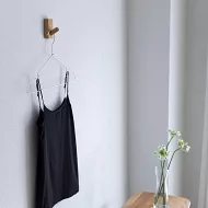 [MUJI無印良品]鋁製洗滌用衣架/3支組/肩帶型/約寬42cm