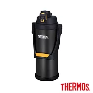 【THERMOS 膳魔師】不銹鋼真空保冷瓶2500ml(FFV-2501-BKOR) _黑色