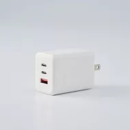【MUJI 無印良品】3孔電源供應器(2孔USB-C&1孔USB-A)