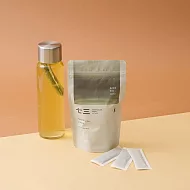七三茶堂 研磨冷萃茶包丨炒菁綠茶 【個人2.5g條型茶包丨25入環保夾鏈袋】