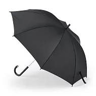 【MUJI 無印良品】晴雨兩用識別加掛長傘60 黑色