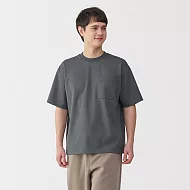 【MUJI 無印良品】男涼感寬版T恤 XL 灰白