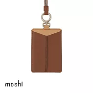 Flip ID/Badge Holder 單面旋轉證件套 焦糖棕