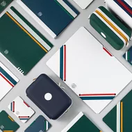 【KING JIM】學院風 sandit A4薄型文件收納夾 / 綠色