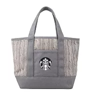 [星巴克]大象灰女神針織提袋