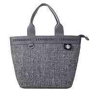 [星巴克]灰女神毛呢風船型提袋