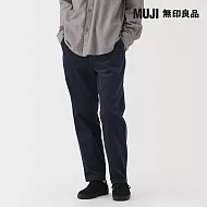 【MUJI 無印良品】男燈芯絨舒適長褲 XL 暗藍