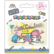 三麗鷗街頭音樂SUPERCARD悠遊卡 雙星仙子(透明)【受託代銷】