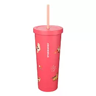 [星巴克]馬年亨通不鏽鋼TOGO冷水杯