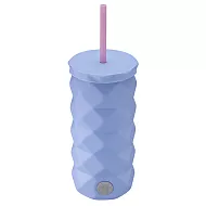 [星巴克]藍色菱格不鏽鋼TOGO冷水杯