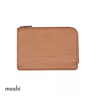 Moshi Folia 拉鏈零錢包 焦糖棕