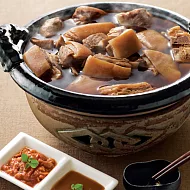 《黑貓探險隊 跨店任選專區》【岡山一新】羊肉爐(帶皮羊肉300g+湯1800g)(恕不指定到貨日)