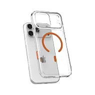 JTLEGEND iPhone 17/Air/17 Pro/17 Pro Max 減震防摔磁吸保護殼(按鍵版) 17 Pro Max 透明橘圈