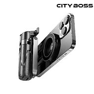 CITY BOSS P15 mini 迷你口袋型磁吸式+藍芽輔拍捍(輔拍器) -黑色