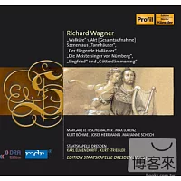 SSKD系列23-華格納：女武神第1幕、第3幕「佛坦的告別」、唐懷瑟、名歌手等歌劇選粹 / 艾曼朵夫＆史特里格勒(指揮)德勒斯登國家交響樂團