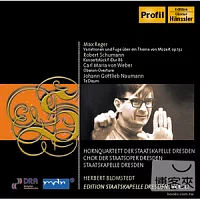 SSKD系列12- 雷格：莫札特主題變奏曲；舒曼：音樂會小品；韋伯：奧伯龍序曲；紐曼：讚美頌 / 布隆許泰特(指揮)德勒斯登國家交響樂團