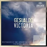 蓋索亞多 : 聖安息日黑暗之歌回應經文 / 維多利亞 : 聖安息日哀歌 / 黑暗之歌合唱團