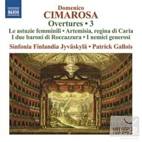 齊瑪羅沙：序曲全集【第三集】/ 嘉洛瓦(指揮)芬蘭加伐斯齊拉交響樂團