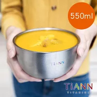 【鈦安TiANN】純鈦雙層隔熱_  碗