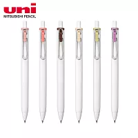 (6色1包)UNI UNI BALL ONE 限定 NIGHT CAFE 夜晚咖啡館鋼珠筆 0.38