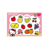 Hello Kitty美味的水果嵌入拼圖