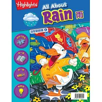 益智翻翻書8：雨(中英對照)
