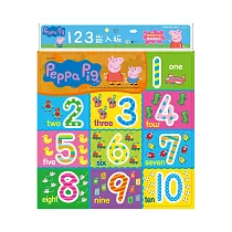 粉紅豬小妹123嵌入板