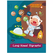 自然發音拼讀系列Phonics Step─By─Step 4：Long Vowel Digraphs
