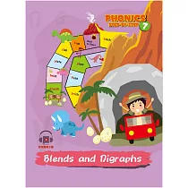 自然發音拼讀系列Phonics Step─By─Step 7： Gliding Blends and DIgraphs