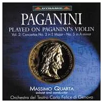 Paganini ： Concertos No.3 & 5 / Massimo Quarta / Complete Violin Concertos (Vol. 2)