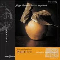 Platti Giovanni： Complete Sonatas for Harpsichord， vol. 1 / F. E. Ravizza(Harpsichord)