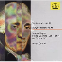 Joseph Haydn String Quartets.Vol.11 of 14 op.71，nos.1─3